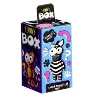 Игрушка - сюрприз Funny Box WOOW TOYS &laquo;Зверятки&raquo;: брелок, наклейки, карточка
