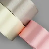 Атласная лента, набор 3 шт. &laquo;Тёплый день&raquo;, 40 мм, 23&plusmn;1 м