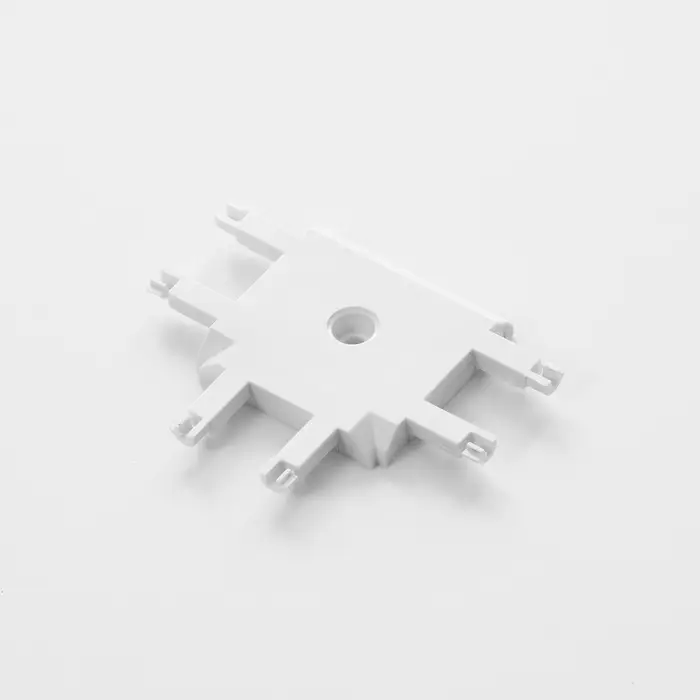 Коннектор SLIM т-образный, 4-жильный, белый, 0.7&times;4&times;2 см