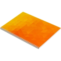 Бизнес-тетрадь Attache Cristal,80л,клет,А4,спир,обл.мел.карт