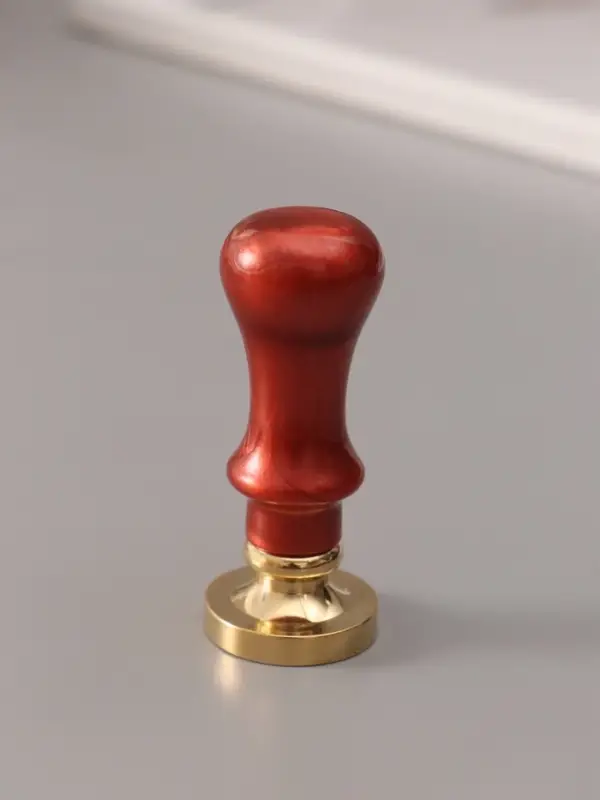 Печать для сургуча с пластиковой ручкой &laquo;Буква Y на вензеле&raquo;, 2.5&times;2.5&times;6.3 см