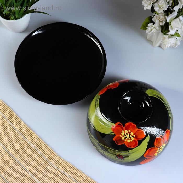 Блинница - хлебница  Блинница - хлебница "Застолье" 1,8л / 15х24см, божья коровка