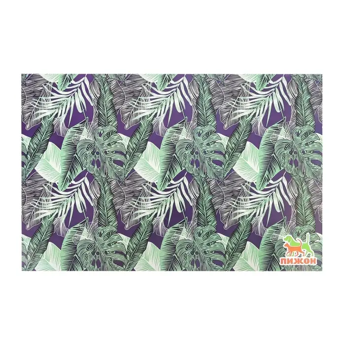 Коврик под миску  Коврик под миску "Пижон" 43 х 28 см "Заросли"