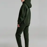 Худи Kulonga Oversize, темно-зеленый хаки, размер M/L
