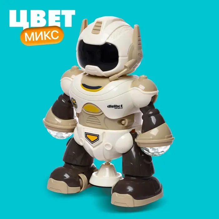Робот &laquo;Брейкер&raquo;, световые и звуковые эффекты, работает от батареек, МИКС
