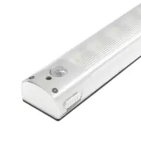 Светильник светодиодный с датчиком движения, 5 LED, 2 Вт, от батареек 3хAAA, 6500К, свечение холодное белое