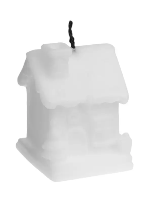 Светодиодная фигура &laquo;Домик&raquo;, 6.5&times;5.5 см, от батареек 3хAG10, свечение тёплое белое