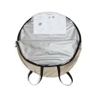 Палатка туристическая для душа и туалета maclay, 120&times;120&times;195 см, автоматическая, трекинговая, однослойная, бежевая