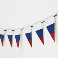 Гирлянда на ленте &laquo;Российский флаг&raquo;, 200 см