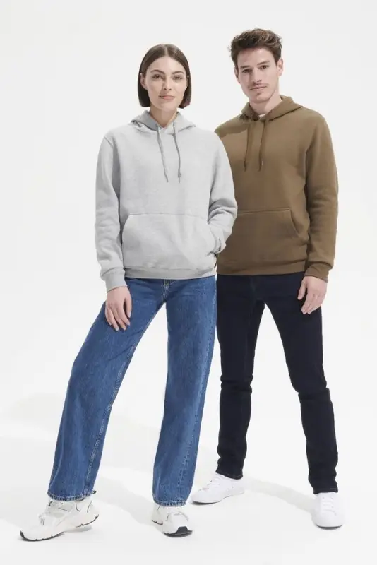 Толстовка с капюшоном Slam 320, темный хаки, размер XS Толстовка с капюшоном Slam 320, темный хаки, размер XS