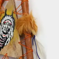 Панно &laquo;Вождь&raquo;, 30&times;3&times;60 см