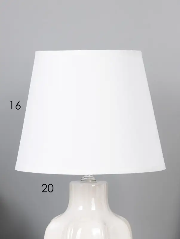 Лампа настольная E27 40Вт "Гранат" беж перламутр 20х20х32,5 см