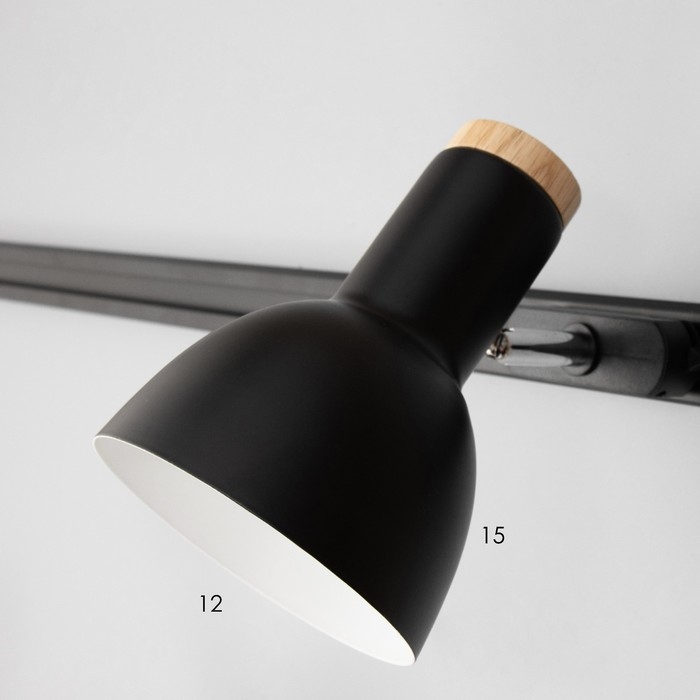 Спот Спот "Бейкер" 3хЕ27 40Вт черный 100х17х12 см