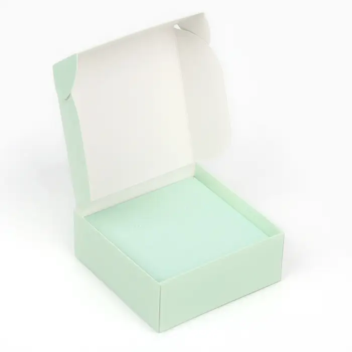 Коробка под бижутерию «Мята», 7.5 х 7.5 х 3 см