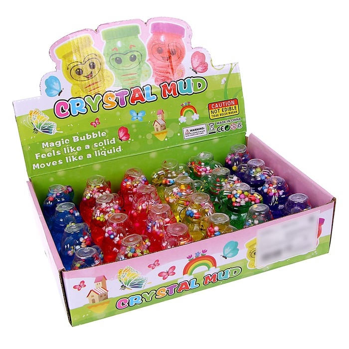 Лизун «Бабочка», цвета МИКС Лизун «Бабочка», цвета МИКС