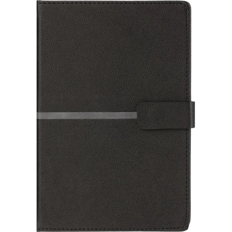 Ежедневник недатированный А5 LYON черный, 136л 3-684/03