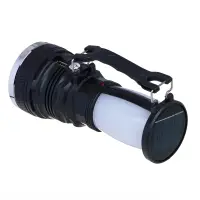 Фонарь прожектор 2-в-1 тм ЕРМАК, аккумуляторный, 24 SMD + 1 Вт LED, шнур 220В, пластик, 17,5x7,5 см