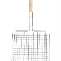 Решётка - гриль универсальная maclay, 33&times;36 см, хромированная сталь, для мангала