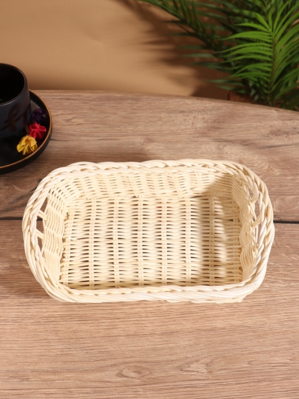 Корзина плетеная 23x16x8 см, ротанг