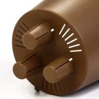 Кашпо со вставкой 3,7 л d22 см h20 см МИКРИТ бежевый слайн