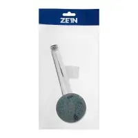 Душевая лейка ZEIN Z401, пластик, 1 режим, хром