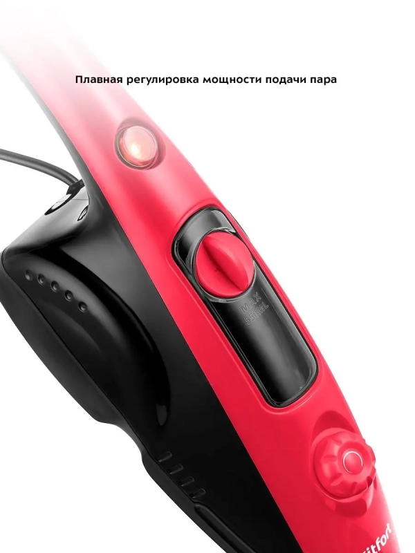Паровая швабра с насадками КТ-1017 (2 в 1) - 1300 Вт Паровая швабра с насадками КТ-1017 (2 в 1) - 1300 Вт