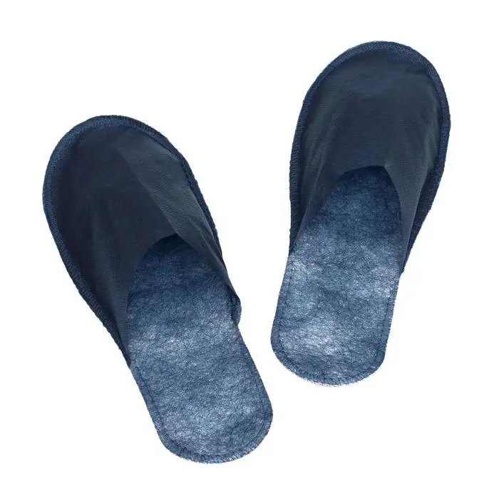 Тапочки одноразовые Эконом синие, закрытый мыс Тапочки одноразовые Эконом синие, закрытый мыс