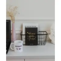 Корзина для мелочей Доляна, 29&times;12&times;12 см, чёрная