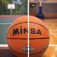 Мяч баскетбольный Minsa CLASSIC, р. 3, резина, резиновая камера