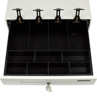 Денежный ящик денежный механический Меркурий-100.1(без подключ.к ККМ),белый