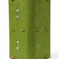 Домик для кошек &laquo;Этаж&raquo;, 35&times;35&times;60 см, раскладной, войлок, зеленый