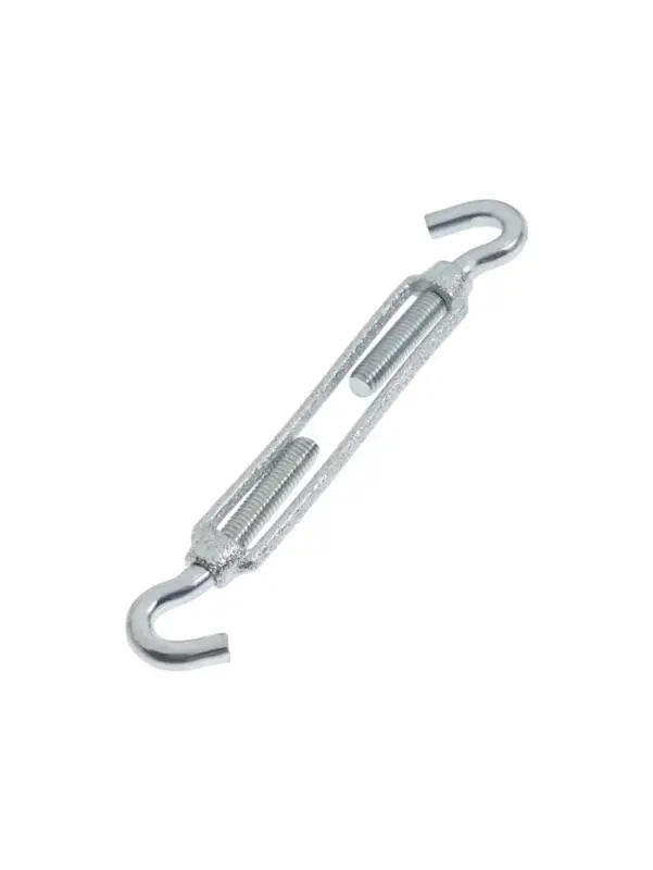 Талреп крюк-крюк ТУНДРА krep, DIN1480, М8, оцинкованный, 1 шт.