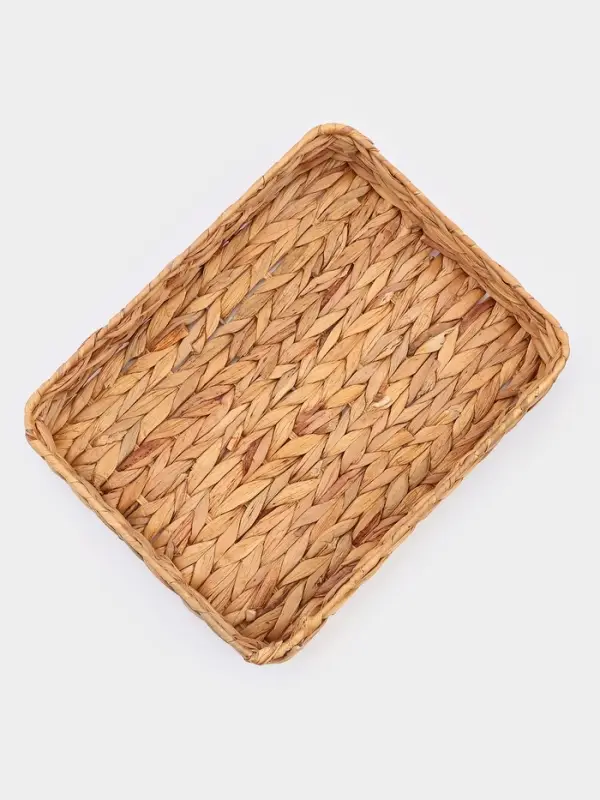Корзинка для подачи Доляна &laquo;Камыш&raquo;, 36&times;28&times;6 см, из соломы