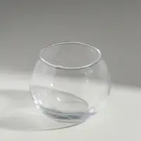 Стеклянный подсвечник на 1 свечу &laquo;Прозрачный шар&raquo;, 5&times;6.5&times;6.5 см