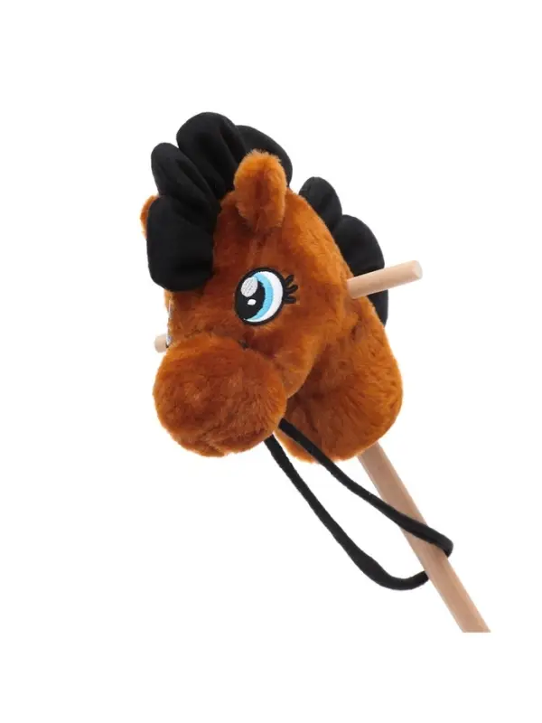 Мягкая игрушка ZABIAKA &laquo;Конь - скакун&raquo; на палке, МИКС