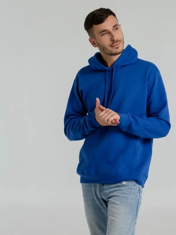 Толстовка с капюшоном Snake II ярко-синяя, размер XS Толстовка с капюшоном Snake II ярко-синяя, размер XS