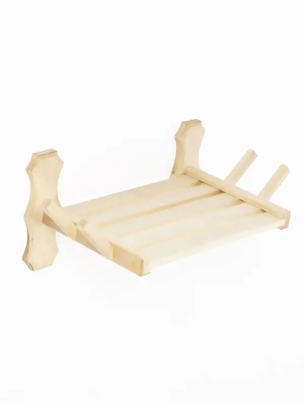 Полка из липы для мочалок