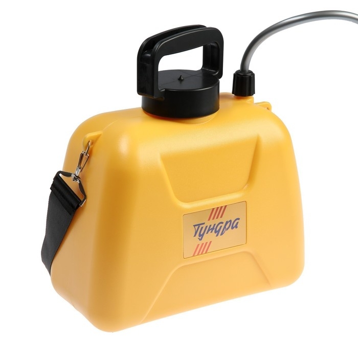 Опрыскиватель аккумуляторный ТУНДРА, 4 В, 2.4 Ач, 5 л, 0.8 л/мин, 1 насадка, Type-C Опрыскиватель аккумуляторный ТУНДРА, 4 В, 2.4 Ач, 5 л, 0.8 л/мин, 1 насадка, Type-C