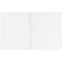 Тетрадь общая А5 80л Attache Акварель гребень картон розовый