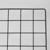 Сетка торговая 45&times;65 см, ячейка 5&times;5 см, окантовка 5 мм, пруток 3 мм чёрная