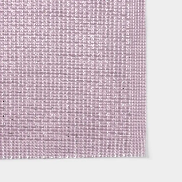 Салфетки сервировочные на стол Доляна, 4 шт., 45&times;30 см, ПВХ, розовые