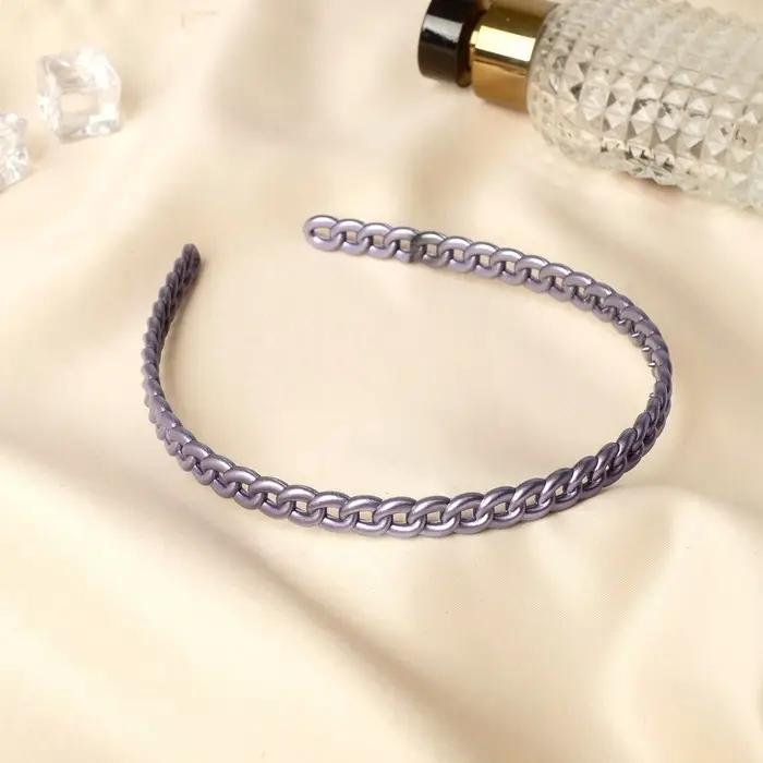 Ободок для волос «Тэмми», звенья мини, 1 см, МИКС Ободок для волос «Тэмми», звенья мини, 1 см, МИКС