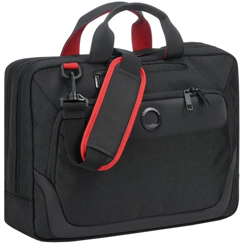 Сумка для ноутбука Parvis Plus 15, черная Сумка для ноутбука Parvis Plus 15, черная