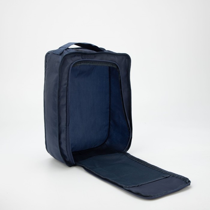 Косметичка на молнии, цвет синий Косметичка на молнии, цвет синий