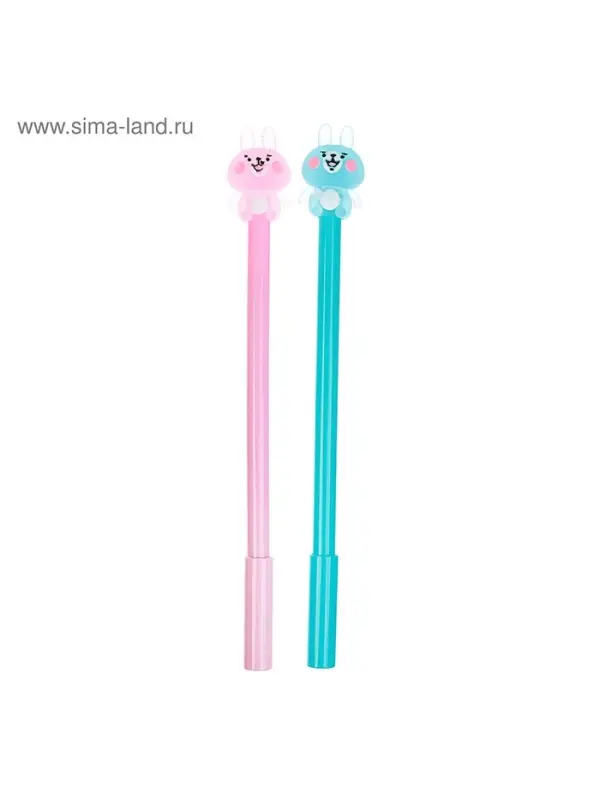 Ручка - прикол шариковая «Зайка», МИКС