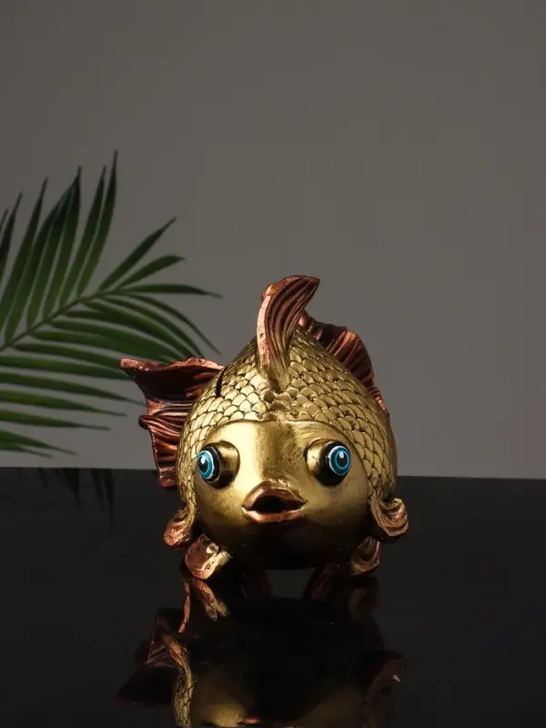 Копилка для денег &laquo;Золотая рыбка&raquo;, гипс, 13&times;25 см