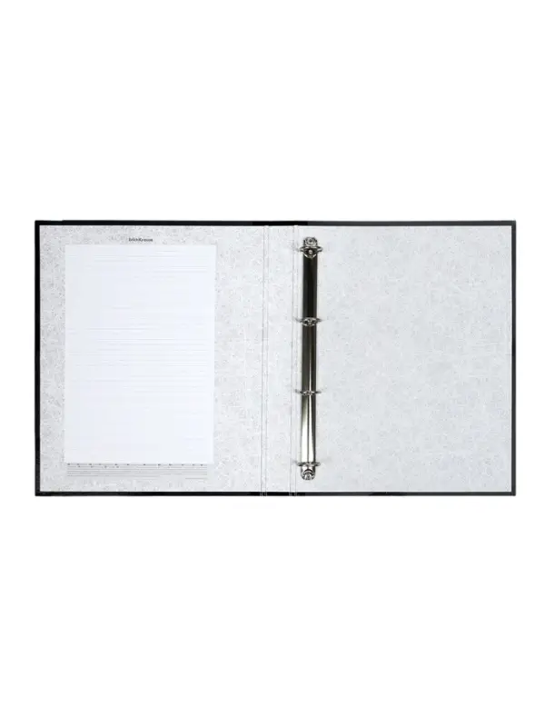 Папка на 4 кольцах А4, ErichKrause Work inside, 35 мм, 1750 мкм, черная