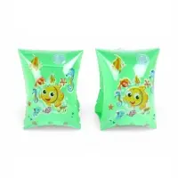 Нарукавники для плавания, размер S, цвет зеленый