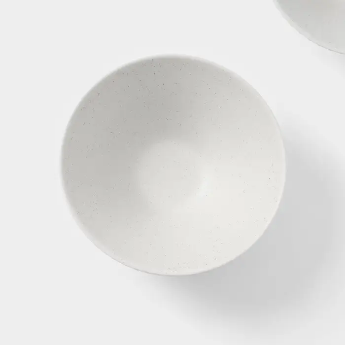 Салатники Magistro Jarwah Lausanne, 700 мл, 17.5&times;7.3 см, набор 2 шт., фарфор, серые