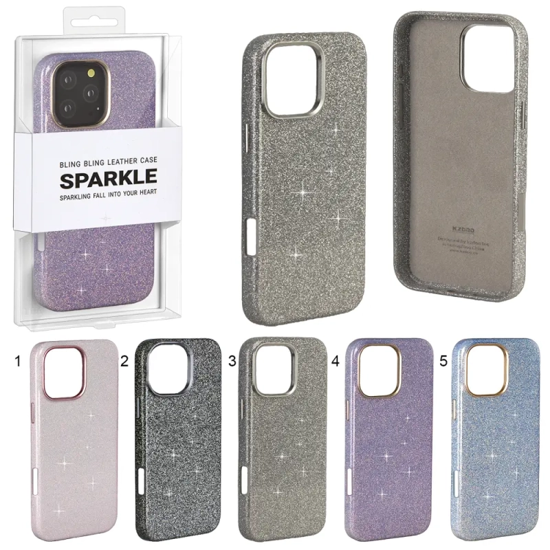 Чехол iPh 16 Pro Max Sparkle K-DOO